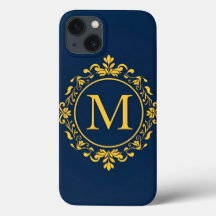 Elegant gouden monogramontwerp