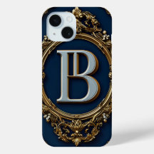 Elegant Gouden Monogramontwerp