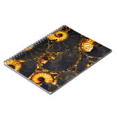 Elegant gouden nautilus ontwerp notitieboek (Linkerzijde)