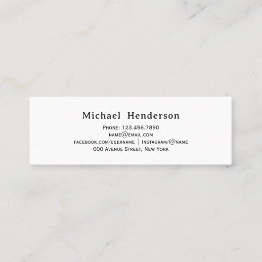 Elegant gouden pet zwart afstuderen naam insert ka contactkaartje (Achterkant)