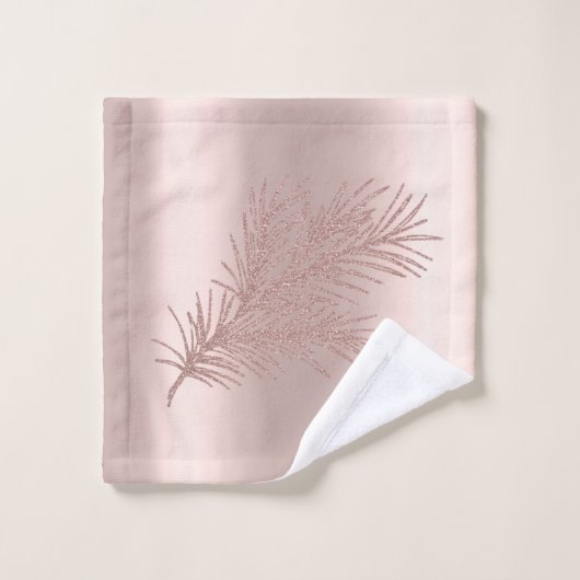 Elegant gouden roos glitter, koninklijk bad handdoek (Wasdoekje)