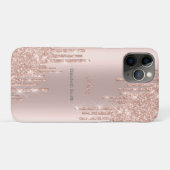 Elegant gouden roos glitter, koninklijk Case-Mate iPhone case (Achterkant (horizontaal))