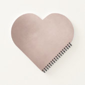 Elegant gouden roos glitter, koninklijk notitieboe notitieboek (Achterkant)