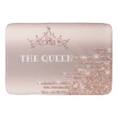 Elegant gouden roze en glanzend badmat (Voorkant)