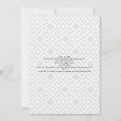 Elegant gouden script bedekken drie foto Afstudere Aankondiging (Achterkant)
