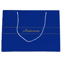 Elegant gouden script op de blauwe achtergrond van