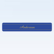 Elegant gouden script op de blauwe achtergrond van