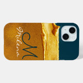 Elegant gouden telefoonhoesje voor haar Case-Mate iPhone case (Achterkant (horizontaal))