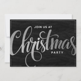 Elegant Gouden Trendy Script Vakantie Feest Kaart