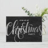 Elegant gouden trendy script vakantiefeest kaart (Staand voorkant)
