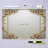 Elegant gouden weefselpapier tissuepapier (Craft)
