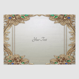Elegant gouden weefselpapier tissuepapier