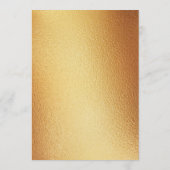 Elegant goudfolie Deel een Memory Kaart (Achterkant)