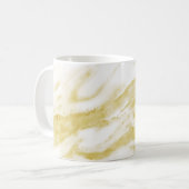 Elegant goudfolie marmer koffiemok (Voorkant links)