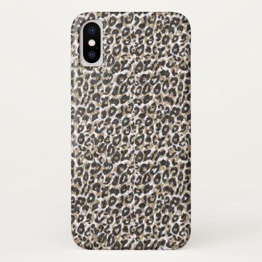Elegant goudluipspatroon Case-Mate iPhone case (Achterkant)