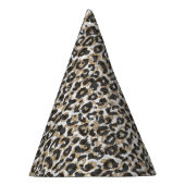 Elegant goudluipspatroon feesthoedjes (Rechts)