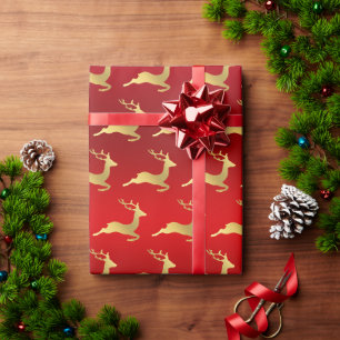 Elegant goudrendierpatroon cadeaupapier