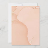 Elegant Gown Vrijgezellenfeest Kaart (Achterkant)