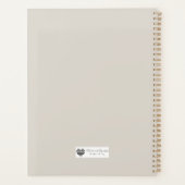 Elegant "Grace" Word Art -  Planner (Achterkant)