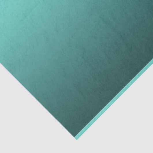 Elegant gradiënt Blauwgroen groen Tissuepapier (Detail)