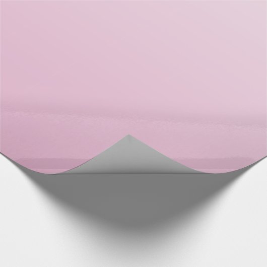 Elegant Gradient Coral Pink Cadeaupapier (Hoek)