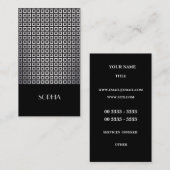 Elegant gradiënt gevatterd Professional Visitekaartje (Voorkant / Achterkant)