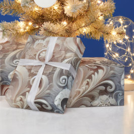 Elegant gradiënt pastelkantpatroon cadeaupapier