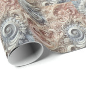 Elegant gradiënt pastelkantpatroon cadeaupapier (Rol Hoek)