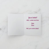 Elegant gradiënt pastelkantpatroon notitiekaartje (Binnen)