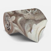 Elegant gradiënt pastelkantpatroon stropdas (Opgerold)