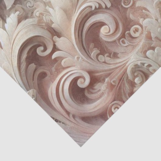 Elegant gradiënt pastelkantpatroon tissuepapier (Detail)