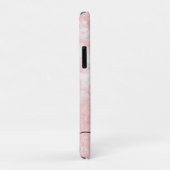 Elegant  gradiënt roos goud glitter marmer Case-Mate iPhone case (Achterkant/rechts)