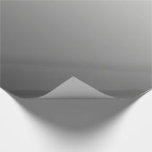 Elegant gradient Silver Cadeaupapier (Hoek)