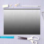 Elegant gradiënt zwart naar wit tissuepapier (Craft)