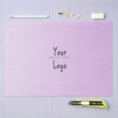 Elegant gradiëntlegger met aangepaste Logo Tissuepapier (Craft)