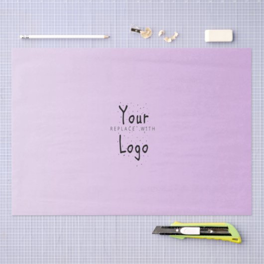 Elegant gradiëntlegger met aangepaste Logo Tissuepapier (Craft)