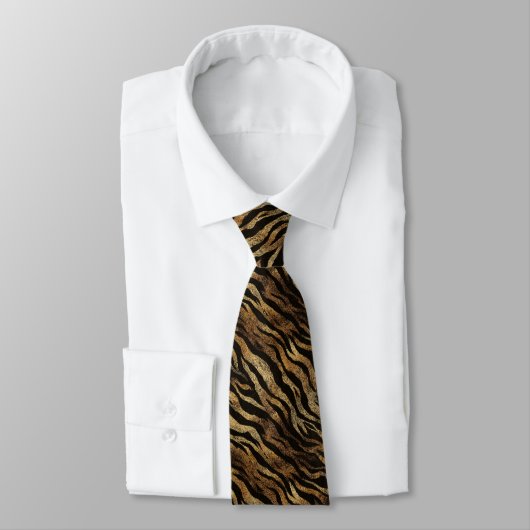 Elegant Graduation Gifts For Him Tiger Skin Stropdas (Gebonden)