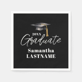 Elegant Graduation Party Any Year Paper Napkin Servet