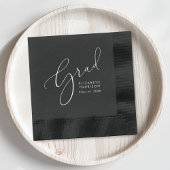 Elegant Graduation Party Folie Servetten