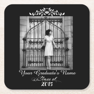 Elegant Graduation Party Paper Onderzetters