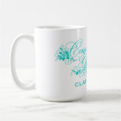 Elegant Graduation Script Design with Custom Year Koffiemok (Links)