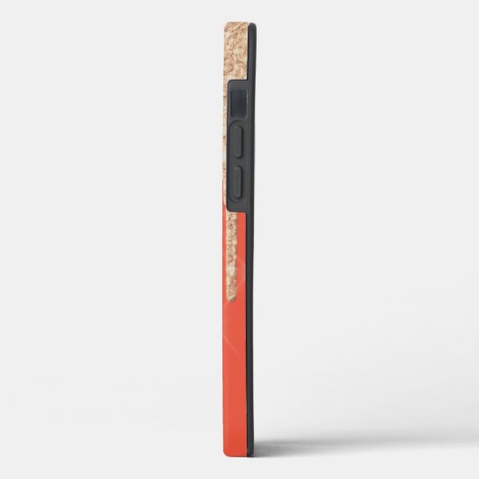 Elegant grafisch Roos Gold Glitter-schijven Case-Mate iPhone Case (Achterkant / Links)