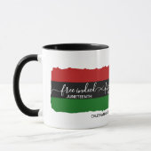 Elegant GRATIS INDERDAAD Christelijke Juneteenth Mok (Links)