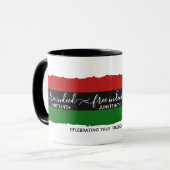 Elegant GRATIS INDERDAAD Christelijke Juneteenth Mok (Voorkant links)