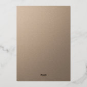 Elegant Gratitude Script Photo Corporate Business Folie Feestdagenkaart (Achterkant)