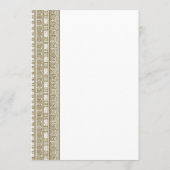 Elegant Greek retirement party Kaart (Achterkant)