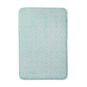 Elegant Green Abstract Badmat (Voorkant Verticaal)