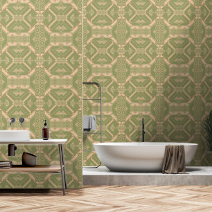 Elegant Green Behang