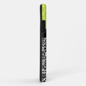 Elegant Green Black Damask gepersonaliseerd Case-Mate iPhone Case (Achterkant/rechts)