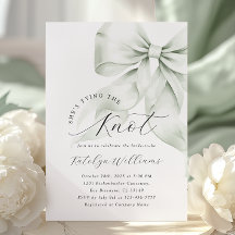 Elegant Green Bow Vrijgezellenfeest